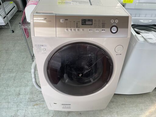 シャープ9.0K　ドラム式洗濯乾燥機　2016年製　分解クリーニング済み！！この商品は洗濯ドラム脱水バケット新品交換していますので末永く使用できると思います。