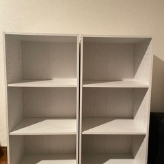ニトリ　カラーボックス白