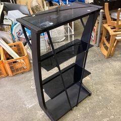 棚4段☆インテリア☆DIY☆ガラス板の棚の画像