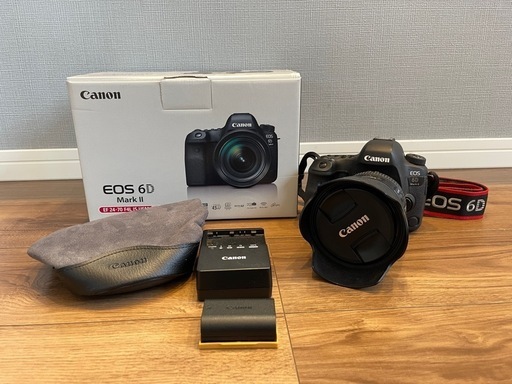 Canon EOS 6D Mark II ＋EF24-70 F4L IS USM レンズ