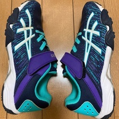 中古　子ども靴　20センチ　 アシックスasics の画像