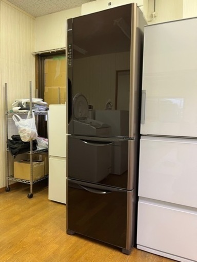 激安3ドア!!  HITACHI 365L 右開き R-S3700FV 2015年 真空チルド 家電 キッチン家電 冷蔵庫