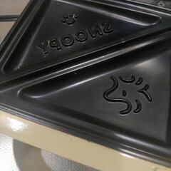TIGER SNOOPY サンドイッチトースターの画像