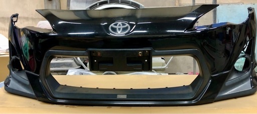 86GT純正バンパーTRDハーフエアロ付き！