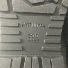 未使用　安全靴　30.0㎝　の画像
