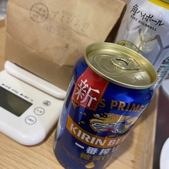 【取引中】お米　約1kg(6合)と、ビールとハイボール