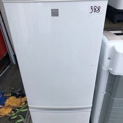 NO 388 🌈福岡市内配送設置無料✨🌈 SHARP/シャープ 2ドア冷蔵庫 SJ-17E5-KW