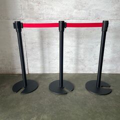 ベルトポールパーテーション 3本セット イベント 什器 店舗用品...