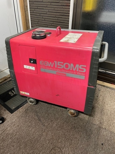 【売済】ウェルダー 溶接機 shindaiwa　EGW150ms  ②