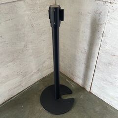 ベルトポールパーテーション 3本セット イベント 什器 店舗用品 ブラック 展示会 ③ Y0226の画像