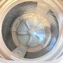 ご成約済み🐶 Hisense 洗濯機7.5kg✨ お洒落ガラス🪞 2018年製⭕️の画像