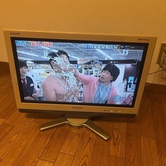 シャープ液晶テレビ20インチ　2008年製の画像