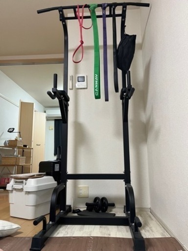 steady ぶら下がり健康器具　懸垂マシン➕4000円補助ゴム付