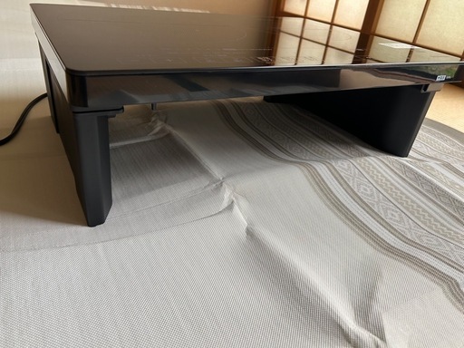 IHクッキングヒーター（専用台座付き）　　2口　アイリスオーヤマ