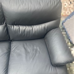 ソファー 2人掛け 汚れありの画像