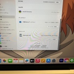 MacBookAir m3 16G 512GB 箱無しの画像