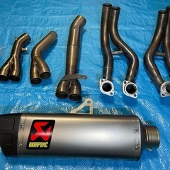  GSX1300R 隼アクラポビッチフルエキゾーストマフラー美品