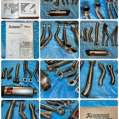  GSX1300R 隼アクラポビッチフルエキゾーストマフラー美品の画像