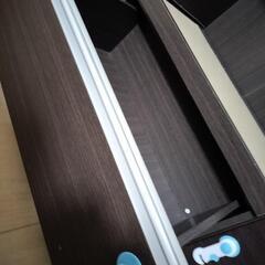 ニトリ 食器棚 レンジボードの画像