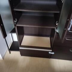 ニトリ 食器棚 レンジボードの画像