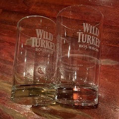 Wild Turkey★グラス 2個