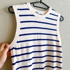 ZARA*ノースリーブ*ニット*レディース*Mの画像