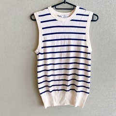 ZARA*ノースリーブ*ニット*レディース*Mの画像