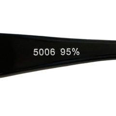 紫外線カットメガネの画像