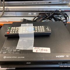 ☆中古￥1,800！ヴァーテックス　DVDプレーヤー　家電　DV...