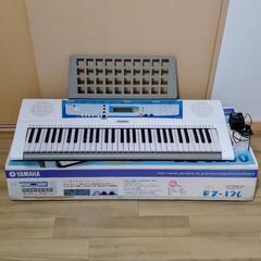 【9/20まで,80%オフ！美品】YAMAHA 電子キーボード 61鍵盤 光ナビゲーションの画像