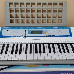 【9/20まで,80%オフ！美品】YAMAHA 電子キーボード 61鍵盤 光ナビゲーションの画像