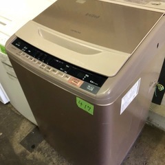 NO 417 ?福岡市内配送設置無料✨?　10kg 日立 全自動洗濯機 シャンパン BW-V100A N