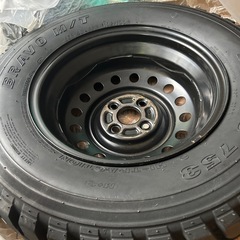 14インチタイヤホイール　タイヤ新品5本の画像