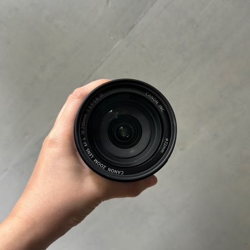 【箱付き】Canon EFS 18-200mm f/3.5-5.6 IS キャノンレンズ