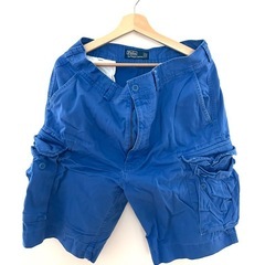 Polo ラルフローレン 水色 ハーフパンツ US36