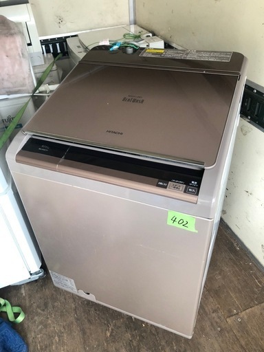 NO 402  ?福岡市内配送設置無料✨?  10kg 日立 HITACHI BW-D10XTV