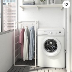 【取引中】IKEA JONAXEL(イケア ヨナクセル)&ハンガーレールの画像