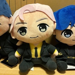 新品BTSぬいぐるみセットの画像