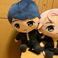 新品BTSぬいぐるみセットの画像