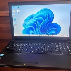 東芝ノートPC Windows11pro 64bit Corei5 SSD 256GB メモリ8GB