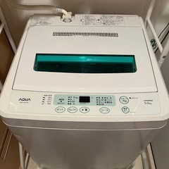 洗濯機　5kg AQUA 