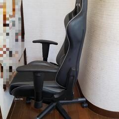 ☆☆GT-Racing　ゲーミングチェア　座面張替済　良品　東京　直接引取希望☆☆の画像