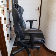 ☆☆GT-Racing　ゲーミングチェア　座面張替済　良品　東京　直接引取希望☆☆の画像