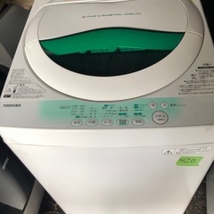 NO 420 🌈配送可能✨🌈　東芝 AW-705-W ピュアホワイト [簡易乾燥機能付き洗濯機 (5kg)]の画像