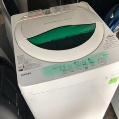 NO 420 🌈配送可能✨🌈　東芝 AW-705-W ピュアホワイト [簡易乾燥機能付き洗濯機 (5kg)]の画像