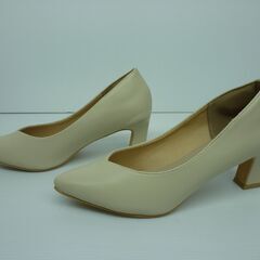 ★美品　婦人靴　24.5ｃｍ　パンプス　LL　LENA　レナ　ヒール6ｃｍ　レディースの画像