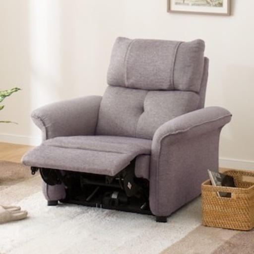 （美品）ニトリ　1人用電動リクライニングソファ