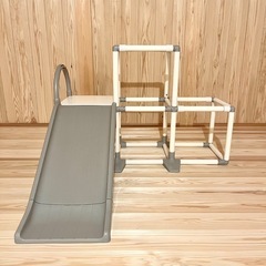 （美品）ジャングルジム滑り台の画像