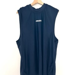 AND1 バスケ トレーニング ジム スポーツウェア 紺色 XL
