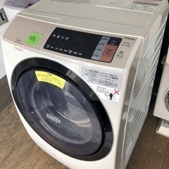 NO 406
 ?福岡市内配送設置無料✨?　日立 ドラム式洗濯乾燥機 ビッグドラム 左開き 11kg シャンパン BD-SV110AL N